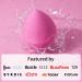 BEAKEY 5 Pcs Paw Paw Makeup Sponge Set for Flawless Blending - Latex Free Beauty Sponge for Liquid, Cream, and Powder Makeup - Pink - Buy Online on GoSupps.com