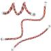 Jusney Bird Rope Perch Toy - Comfy Bungee Parrot Toy 33 inches (1 Pack) - Buy Online on GoSupps.com