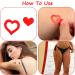 500pc 1.5 Heart Shaped Tanning Stickers - Cute Self Adhesive Bed & Sunbathing Stickers - Buy Online on GoSupps.com