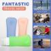Moko Travel Bottles Set - 4 PCS BPA-Free Silicone Leak-Proof Refillable 3.1 oz Travel Bottles for Shampoo & Toiletries - Buy Online on GoSupps.com