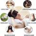 HSN 100% Mulberry Silk Eye Mask for Sleep with Mulberry Silk Scrunchie Eye Mask Natural Silk Eye Mask Smooth & Comfortable Eye mask Birthday Gift Luxury Gift Box Set (Black) - Buy Online on GoSupps.com