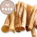 Purely Paws All-Natural Beef Trachea - Safe Digestible Dog Chews - Single Ingredient Trachea Chew - Rawhide Free (9 Inch 10 Count) 9" (10 Pack) - Buy Online on GoSupps.com
