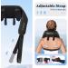 Knqze Wireless Neck Massage Device - 4D Deep Tissue Shiatsu Massager with Heat for Pain Relief | Perfect for Neck Shoulders and Legs | Ideal Gift in Black - Buy Online on GoSupps.com