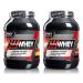 Frey Nutrition Triple Whey 2 x 750g Dosel 2-Pack Stracciatella
