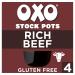 OXO Stock Pots Rich Beef With Rosemary & Onion With Real Meat Juices 4 x 20 g (80 g)
