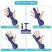 Health Gear Finger Corrector - Steel Support for Hammer Fingers & Sprains - Navy Blue - Buy Online on GoSupps.com
