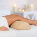 EARTHLITE Half Jumbo Massage Bolster Pillow | Durable 100% PU Upholstery | Professional Quality for Back Pain Relief | Black - Buy Online on GoSupps.com