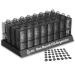 Monthly Pill Organizer 2 Times a Day CAidRE 30 Day Pill Organizer AM PM One Month Pill Boxes and Organizer 31 Day Pill Organizer with Weekly Pill Holder for Fish Oil Vitamins Supplements Black