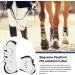 Free Gaiters & String Caps Set - 4 Neoprene Horse Tendon Protectors for Jumping Riding & Dressage - Buy Online on GoSupps.com