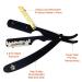 Classic Straight Edge Barber Razor for Close Shaving - Salon Quality Men's Shaving Razor by Krisp Beauty - Buy Online on GoSupps.com