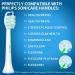 10 Pack Sonicare Compatible Replacement Toothbrush Heads for Optimal Oral Care - White - Buy Online on GoSupps.com