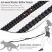 Vivaglory Free-Handed Dog Leash with Double Anti-Shock Bungees & Padded Handles - Reflective Waist Running Leash for Medium Large Dogs - Black/Orange M (Fits Waist 83-147cm) - Buy Online on GoSupps.com