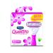 Schick Quattro Ultra Smooth Razor Blade Refills for Women Value Pack, 10 Count 10 Refills