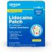 Amazon Basic Care Lidocaine Patch, 4% Lidocaine, Topical Anesthetic, Desensitizes Aggravated Nerves, 5 Count 10 cm x 14 cm 5 Count (Pack of 1)
