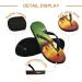 Mnsruu Sport Golf Ball Sunset Flip Flops | Men's & Women's XXL Sandals for Home Hotel Spa & Travel - Buy Online on GoSupps.com
