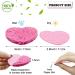 50 Count Compressed Facial Sponges with Portable Storage Case - Natural Cellulose Heart Shape Face Sponge for Deep Cleansing, Exfoliating, Makeup Removal - Spa Quality - Buy Online on GoSupps.com