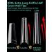 Deciniee 504Pcs XXXL Clear False Nails - Extra Long 3XL No C Curve Coffin Acrylic Nails - Professional Nail Extension Kit for Manicure DIY Nail Art - Buy Online on GoSupps.com