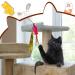 Rosaui 15 Pack Cat Slinky Replacement Springs - Colorful Interactive Cat Toys with Bells - Fun Accessories for Your Feline Friend - Buy Online on GoSupps.com