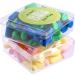24 Pairs Ear Plugs for Sleeping & Noise Reduction - Comfortable Contour Design in Pink & Yellow | Ideal for Travel Concerts & Studying - Buy Online on GoSupps.com