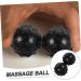 Beavorty Massage Roller & Yoga Balls - Double Lacrosse Balls for Body Massage - Black Rattan Holder - Buy Online on GoSupps.com