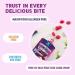 Magnesium Glycinate Gummies - Sugar Free - 100% Chelated Magnesium Gummy Supplement for Max Absorption - for Sleep Support & Heart Muscle & Bone Health - Gentle on Stomach Grape Flavor - 60 Gummies - Buy Online on GoSupps.com