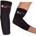 Copper Joe 2 Pack Recovery Elbow Compression Sleeve - Ultimate Copper Relief Elbow Brace for Arthritis Golfers or Tennis Elbow and Tendonitis. Elbow Support Arm Sleeves For Men and Women (Medium) Medium (1 Pair)