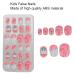 Cartoon Pattern Girls' Fake Nails - Shiny Removable Nail Art for Home & Studio - Buy Online on GoSupps.com