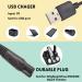 BOEEA Charger Cable for Brightup/Ufree/VIKICON Beard Trimmer - All-in-One Grooming Kit Clippers USB Cable - Buy Online on GoSupps.com
