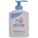 Sebamed baby and child Wash lotion skin and hair shampoo 3 Series of advantage pack cleans delicate children's skin mild also with dry skin and irritation shampoo and shower gel 200 ml (3 pack) 3 -way benefit pack 3 x 200 ml