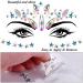 SIQUK 20 Sets Mermaid Face Jewels - Rhinestone Crystal Stickers for Festival Rave Carnival Party - Buy Online on GoSupps.com
