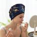 Hair Towel Wrap | Quick-Dry Hair Turban with Button - Solar System Design - Buy Online on GoSupps.com