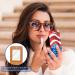 Stylish Leather Lipstick Organizer with Mirror - Mini Case for 4th of July Celebrations | International Shipping Available - Buy Online on GoSupps.com