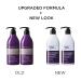Herbalosophy Purple Shampoo & Conditioner Set - Toning for Blonde Gray Hair, Eliminates Brassiness, Coconut Oil Infused, Sulfate & Paraben Free - Buy Online on GoSupps.com
