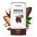 foodspring - Daily Shake Focus protein powder - 20g protein per shake - Milk protein with vitamins and minerals - With real cocoa and ginseng (480g)