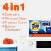 PURPUR Cloth & Tide Ultra Oxi PODS 4-in-1 Liquid Detergent Pacs - 26 Ct 2 Bags | Best International Shipping - Buy Online on GoSupps.com