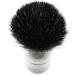 Edwin Jagger Classic Black Synthetic Fibre Eco-Friendly Vegan Exfoliating Shaving Brush - Grey | For Men and Women - Buy Online on GoSupps.com