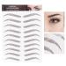 Lifelike Waterproof Eyebrow Stickers - One-Time Use Professional Brown 08 for Women | International Shipping - Buy Online on GoSupps.com