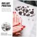 FRCOLOR Acrylic Nail Practice Stand - Manicure Nail Tray & Decorative Rack for Nail Art - 11.8x6.5cm - Buy Online on GoSupps.com