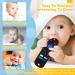 Cuzlarmul Baby Teething Toys 2 Pack - Soft Silicone Remote Control Shape Teething Toys for Babies 6-12 Months - BPA Free Molar Teether Chew Toys - for Infant Boys Girls (Black & Beige) - Buy Online on GoSupps.com