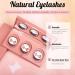 Aleevii False Eyelashes Natural Eyelashes Artificial Eyelashes with Replacement Adhesive Strips Self-Adhesive Eyelashes Reusable Eyelashes - Buy Online on GoSupps.com