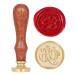 Letter B Wax Seal Stamp  Yoption Vintage Retro Brass Head Wooden Handle Alphabet Letter Initial Wax Classic Sealing Wax Seal Stamp (B) B Stamp