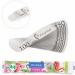 Aba Group 10 Szt. Flaming Professional Half Moon Nail Files 100/180 Slim Single Use Quality Abrasion Resistant File Set Made in The EU - Buy Online on GoSupps.com