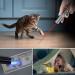Cat Interactive Toy Dog Cat Catch Exercise Chaser Toy Pet Scratching Training Tool Rechargeable 3 in 1 Kitten Cat Toys LED Pen - Buy Online on GoSupps.com