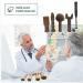 Positive Hammerkamm Therapy Set - 5PC Percussion Wood for Spine Correction & Trigger Point Massage | Physiotherapy for Lumbar & Cervical Spine - Buy Online on GoSupps.com