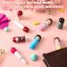 6 Pcs Cute Doll Lip Balm Set - Assorted Flavors Moisturizing Gift for Girls Kids & Women - Perfect for Weddings & Baby Showers - Buy Online on GoSupps.com