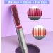 Mixcolor Hair Straightener Brush - Fast Heating, 4 Temp Settings, Anti-Scald - Professional Salon Results at Home - Travel-Friendly - Silver Gray - Buy Online on GoSupps.com