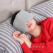 Salmue Sleep Eye Mask with Nose Baffle | Adjustable Blinder Blindfold for Travel and Nap | Comfortable and Breathable Eye Cover (Grey) - Buy Online on GoSupps.com