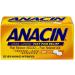 Anacin Aspirin (NSAID) Caffeine Pain Reliever Aid 100 Tablets
