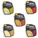 Mezete Hummus Pick N Mix - Create Custom Dips Combo with 5 Flovours - Fresh Herbs Hot Red Chili Fire Roasted Red Pepper Classic Authentic Recipe Sun Dried Tomato - Pack of 2