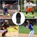 Adjustable Baseball Sliding Glove | Breathable Softball Finger Protection | Left & Right Hand | Black - Buy Online on GoSupps.com